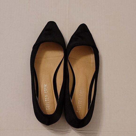 CHELSEA CREW POINTED TOE SLIP-ON WOMEN"S SUEDE FLAT - Picture 6 of 15